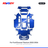 RAVOOY PPF Kit For 2022-2026 Ford Everest Titanium – Pre-Cut Paint Protection Film Clear Bra