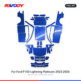 RAVOOY PPF Kit For 2022-2026 Ford F150 Lightning Platinuim – Pre-Cut Paint Protection Film Clear Bra
