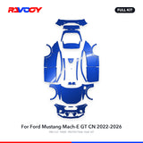 RAVOOY PPF Kit For 2022-2026 Ford Mustang Mach-E GT CN – Pre-Cut Paint Protection Film Clear Bra