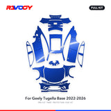 RAVOOY PPF Kit For 2022-2026 Geely Tugella Base – Pre-Cut Paint Protection Film Clear Bra