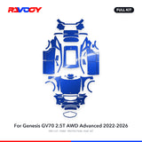 RAVOOY PPF Kit For 2022-2026 Genesis GV70 2.5T AWD Advanced – Pre-Cut Paint Protection Film Clear Bra
