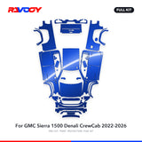 RAVOOY PPF Kit For 2022-2026 GMC Sierra 1500 Denali CrewCab – Pre-Cut Paint Protection Film Clear Bra
