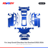 RAVOOY PPF Kit For 2022-2026 Jeep Grand Cherokee 4xe Overland – Pre-Cut Paint Protection Film Clear Bra