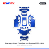 RAVOOY PPF Kit For 2022-2026 Jeep Grand Cherokee 4xe Summit – Pre-Cut Paint Protection Film Clear Bra