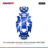 RAVOOY PPF Kit For 2022-2026 Lamborghini Aventador Ultimae Roadster – Pre-Cut Paint Protection Film Clear Bra