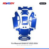RAVOOY PPF Kit For 2022-2026 Maserati Ghibli GT – Pre-Cut Paint Protection Film Clear Bra