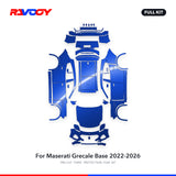 RAVOOY PPF Kit For 2022-2026 Maserati Grecale Base – Pre-Cut Paint Protection Film Clear Bra