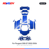 RAVOOY PPF Kit For 2022-2026 Peugeot 308 GT – Pre-Cut Paint Protection Film Clear Bra