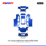 RAVOOY PPF Kit For 2022-2026 Toyota Highlander Hybrid – Pre-Cut Paint Protection Film Clear Bra