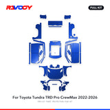 RAVOOY PPF Kit For 2022-2026 Toyota Tundra TRD Pro CrewMax – Pre-Cut Paint Protection Film Clear Bra