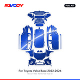 RAVOOY PPF Kit For 2022-2026 Toyota Veloz Base – Pre-Cut Paint Protection Film Clear Bra