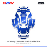 RAVOOY PPF Kit For 2023-2024 Bentley Continental GT Azure – Pre-Cut Paint Protection Film Clear Bra