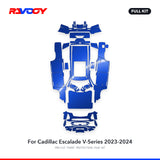 RAVOOY PPF Kit For 2023-2024 Cadillac Escalade V-Series – Pre-Cut Paint Protection Film Clear Bra
