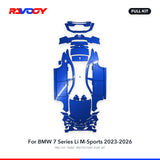 RAVOOY PPF Kit For 2023-2026 BMW 7 Series Li M-Sports – Pre-Cut Paint Protection Film Clear Bra