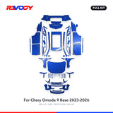 RAVOOY PPF Kit For 2023-2026 Chery Omoda 9 Base – Pre-Cut Paint Protection Film Clear Bra
