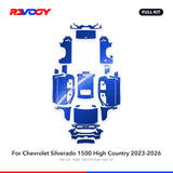 RAVOOY PPF Kit for 2023-2026 Chevrolet Silverado 1500 High Country – Pre-Cut Paint Protection Film Clear Bra