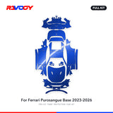 RAVOOY PPF Kit For 2023-2026 Ferrari Purosangue Base – Pre-Cut Paint Protection Film Clear Bra