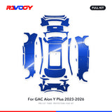 RAVOOY PPF Kit For 2023-2026 GAC Aion Y Plus – Pre-Cut Paint Protection Film Clear Bra