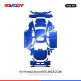RAVOOY PPF Kit For 2023-2026 Honda Accord EX – Pre-Cut Paint Protection Film Clear Bra