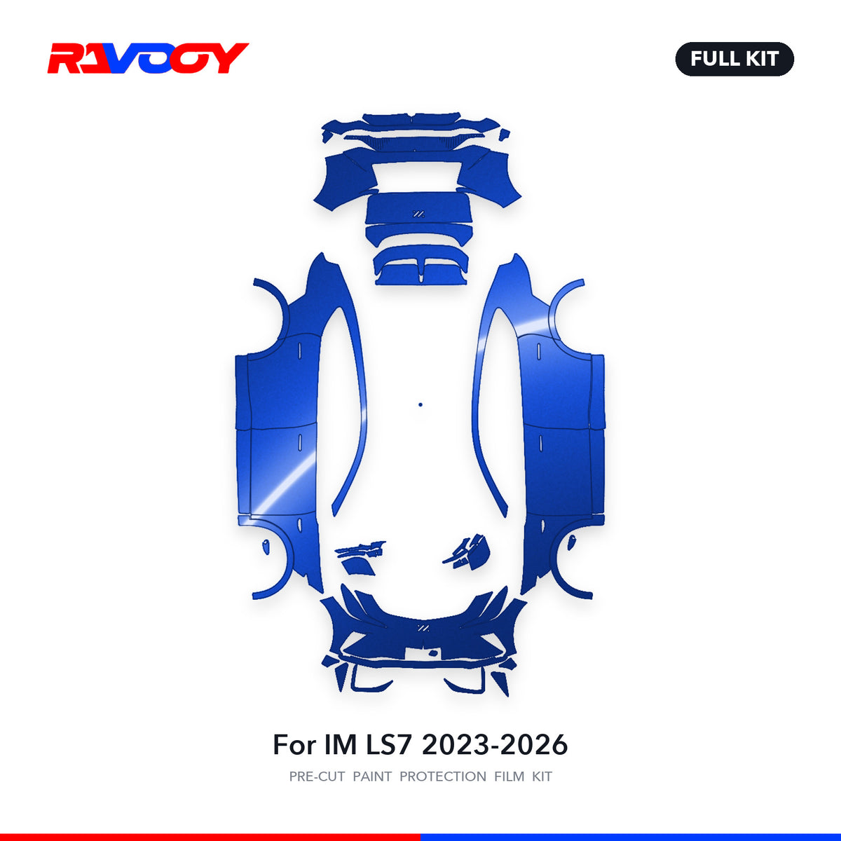 Full vehicle PPF pattern for 2023-2026 IM LS7