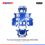 RAVOOY PPF Kit For 2023-2026 Ineos Grenadier Fieldmaster – Pre-Cut Paint Protection Film Clear Bra