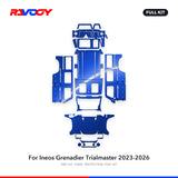 RAVOOY PPF Kit For 2023-2026 Ineos Grenadier Trialmaster – Pre-Cut Paint Protection Film Clear Bra