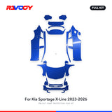RAVOOY PPF Kit For 2023-2026 Kia Sportage X-Line – Pre-Cut Paint Protection Film Clear Bra