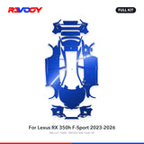 RAVOOY PPF Kit For 2023-2026 Lexus RX 350h F-Sport – Pre-Cut Paint Protection Film Clear Bra