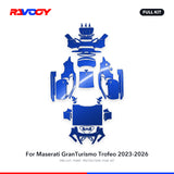 RAVOOY PPF Kit For 2023-2026 Maserati GranTurismo Trofeo – Pre-Cut Paint Protection Film Clear Bra