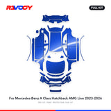 RAVOOY PPF Kit For 2023-2026 Mercedes-Benz A Class Hatchback AMG Line – Pre-Cut Paint Protection Film Clear Bra