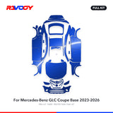 RAVOOY PPF Kit For 2023-2026 Mercedes-Benz GLC Coupe Base – Pre-Cut Paint Protection Film Clear Bra