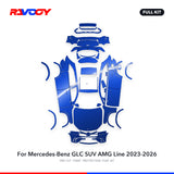 RAVOOY PPF Kit For 2023-2026 Mercedes-Benz GLC SUV AMG Line – Pre-Cut Paint Protection Film Clear Bra