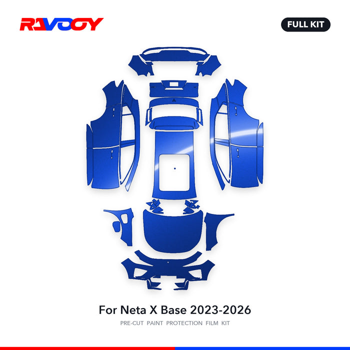 Full vehicle PPF pattern for 2023-2026 Neta X Base