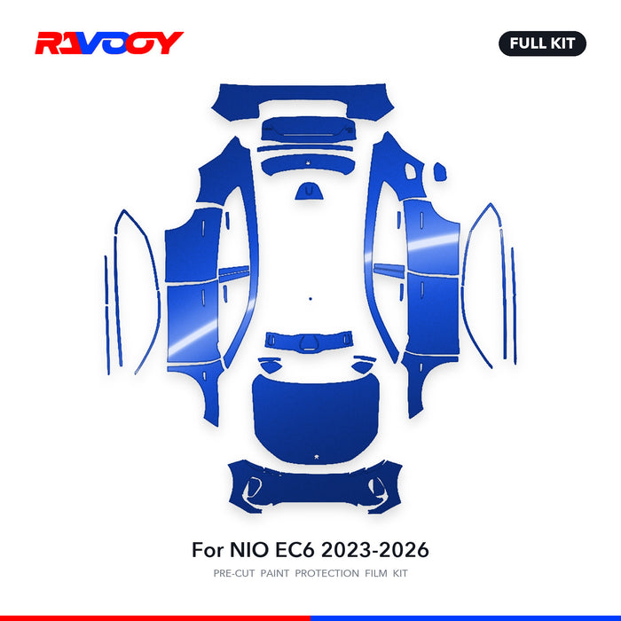 Full vehicle PPF pattern for 2023-2026 NIO EC6