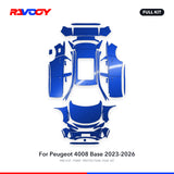 RAVOOY PPF Kit For 2023-2026 Peugeot 4008 Base – Pre-Cut Paint Protection Film Clear Bra