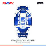 RAVOOY PPF Kit For 2023-2026 Toyota Bz3 Base – Pre-Cut Paint Protection Film Clear Bra