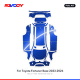 RAVOOY PPF Kit For 2023-2026 Toyota Fortuner Base – Pre-Cut Paint Protection Film Clear Bra