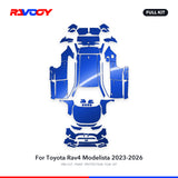 RAVOOY PPF Kit For 2023-2026 Toyota Rav4 Modelista – Pre-Cut Paint Protection Film Clear Bra