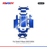 RAVOOY PPF Kit For 2023-2026 Zeekr 9 Base – Pre-Cut Paint Protection Film Clear Bra