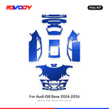 RAVOOY PPF Kit For 2024-2026 Audi Q8 Base – Pre-Cut Paint Protection Film Clear Bra