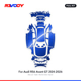 RAVOOY PPF Kit For 2024-2026 Audi RS6 Avant GT – Pre-Cut Paint Protection Film Clear Bra
