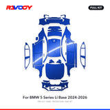 RAVOOY PPF Kit For 2024-2026 BMW 5 Series Li Base – Pre-Cut Paint Protection Film Clear Bra