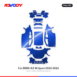 RAVOOY PPF Kit For 2024-2026 BMW iX2 M-Sport – Pre-Cut Paint Protection Film Clear Bra