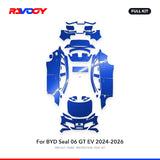 RAVOOY PPF Kit For 2024-2026 BYD Seal 06 GT EV – Pre-Cut Paint Protection Film Clear Bra