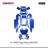 RAVOOY PPF Kit For 2024-2026 CHERY Tiggo 8 Base – Pre-Cut Paint Protection Film Clear Bra
