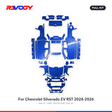 RAVOOY PPF Kit For 2024-2026 Chevrolet Silverado EV RST – Pre-Cut Paint Protection Film Clear Bra
