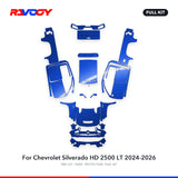 RAVOOY PPF Kit For 2024-2026 Chevrolet Silverado HD 2500 LT – Pre-Cut Paint Protection Film Clear Bra