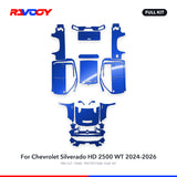 RAVOOY PPF Kit For 2024-2026 Chevrolet Silverado HD 2500 WT – Pre-Cut Paint Protection Film Clear Bra