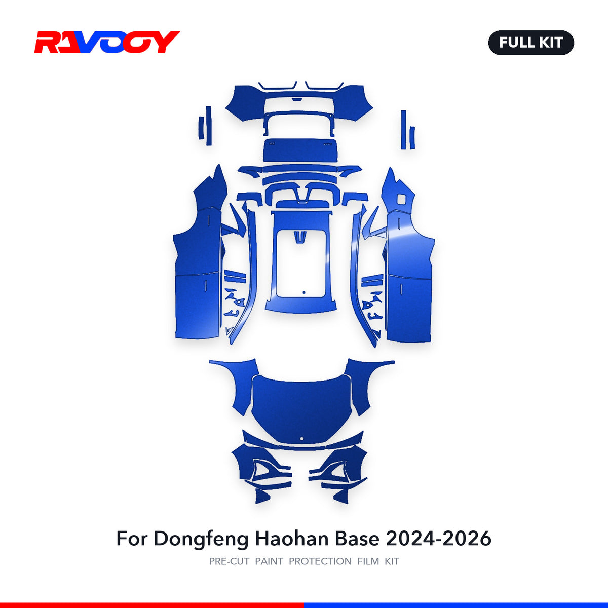 Full vehicle PPF pattern for 2024-2026 Dongfeng Haohan Base