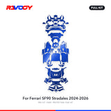 RAVOOY PPF Kit For 2024-2026 Ferrari SF90 Stradales – Pre-Cut Paint Protection Film Clear Bra